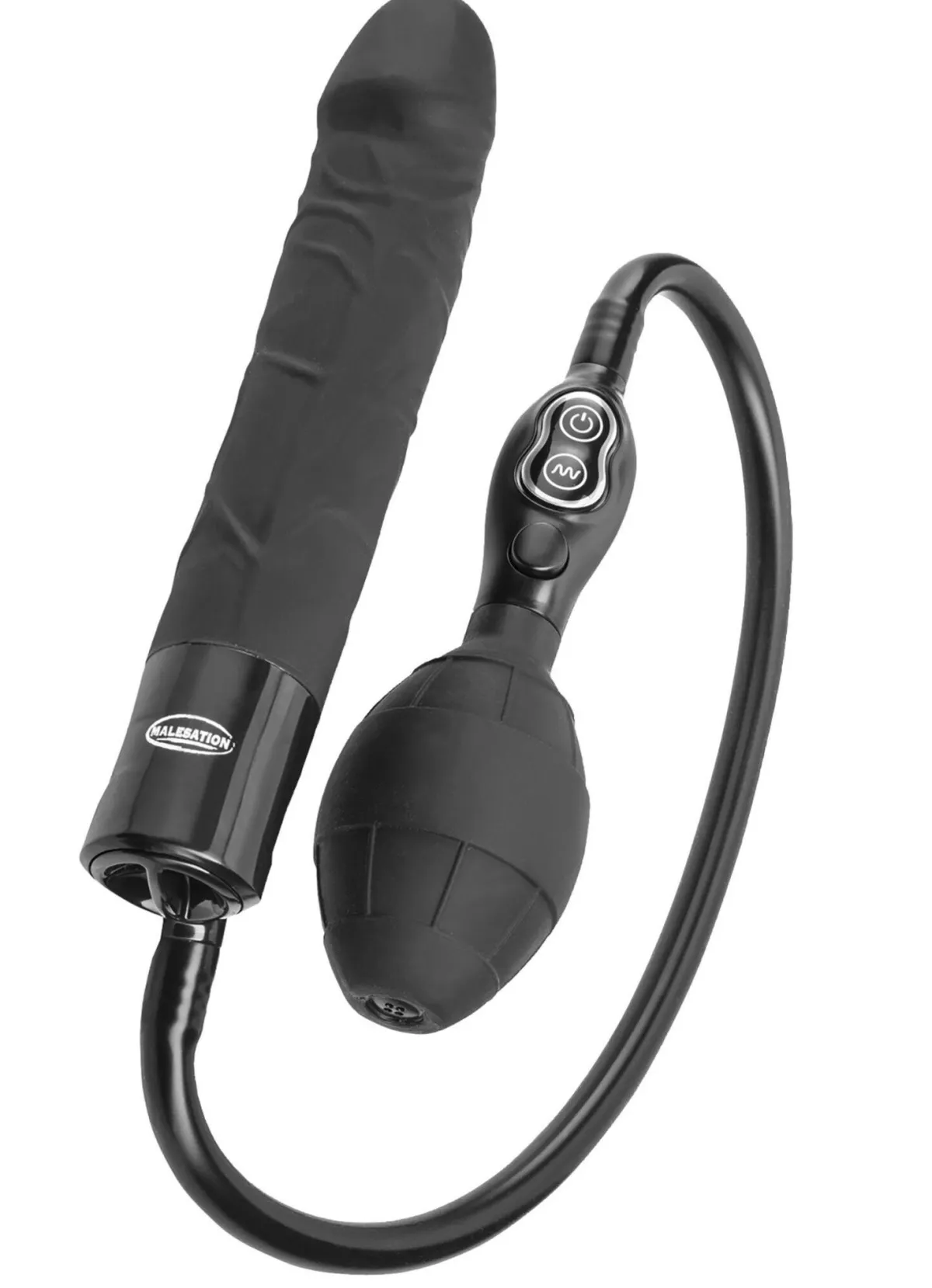 Best KLAUS MODELLE MADE IN GERMANY Aufblasbares, vibrierendes Massagegerät schwarz