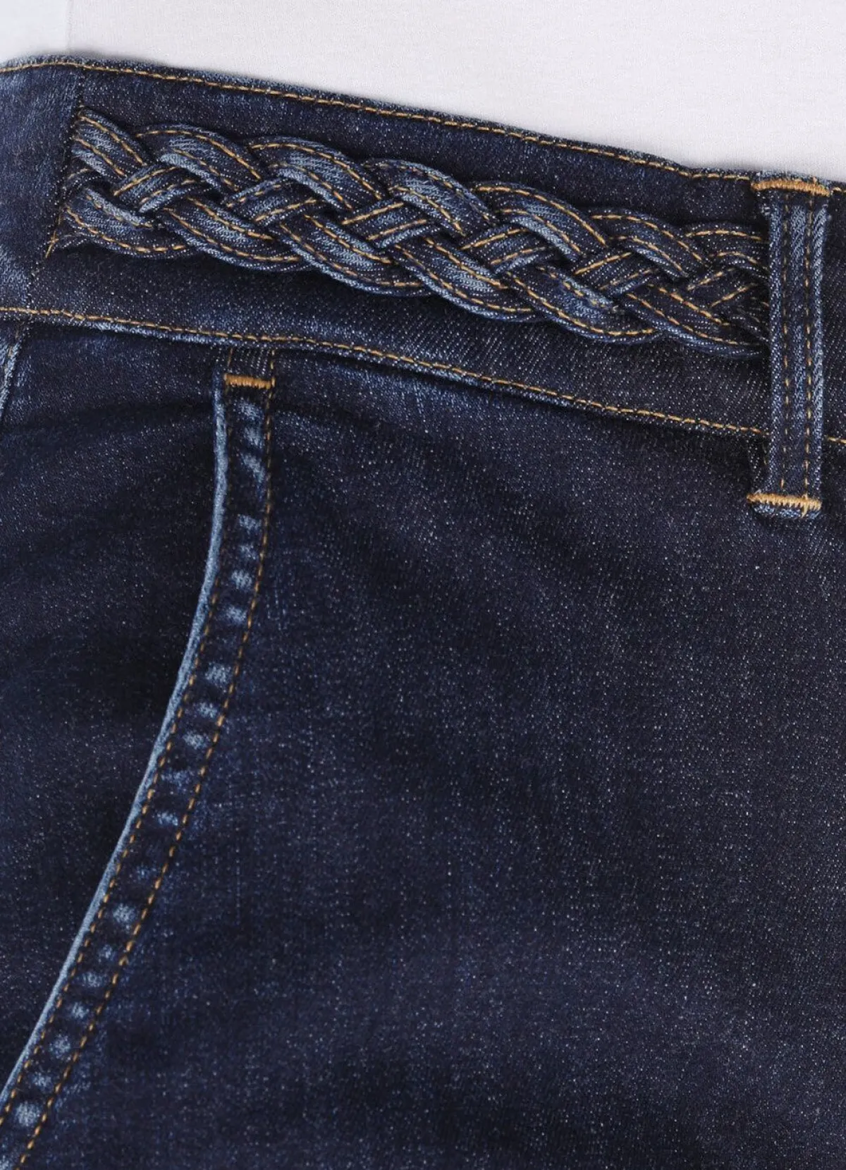 Sale COSMA Aufwendig gearbeitete Jeans DUNKELBLAU
