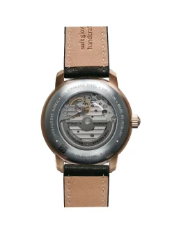 Discount BADER Automatik-Herrenuhr mit offenem Uhrwerk von Zeppelin
