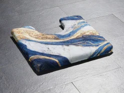 New BADER Badgarnitur in barfußweicher Qualität BLAU