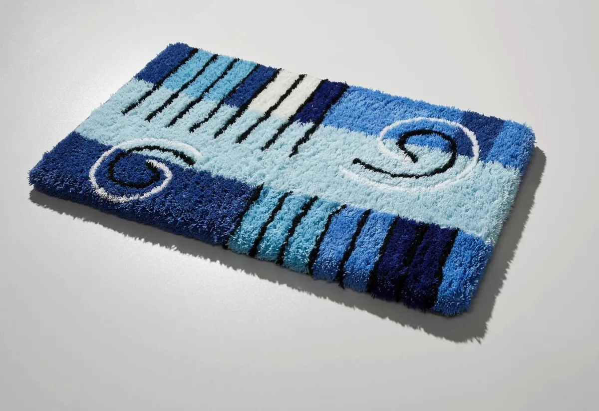 Sale BADER Badgarnitur in Table Tuft Qualität BLAU