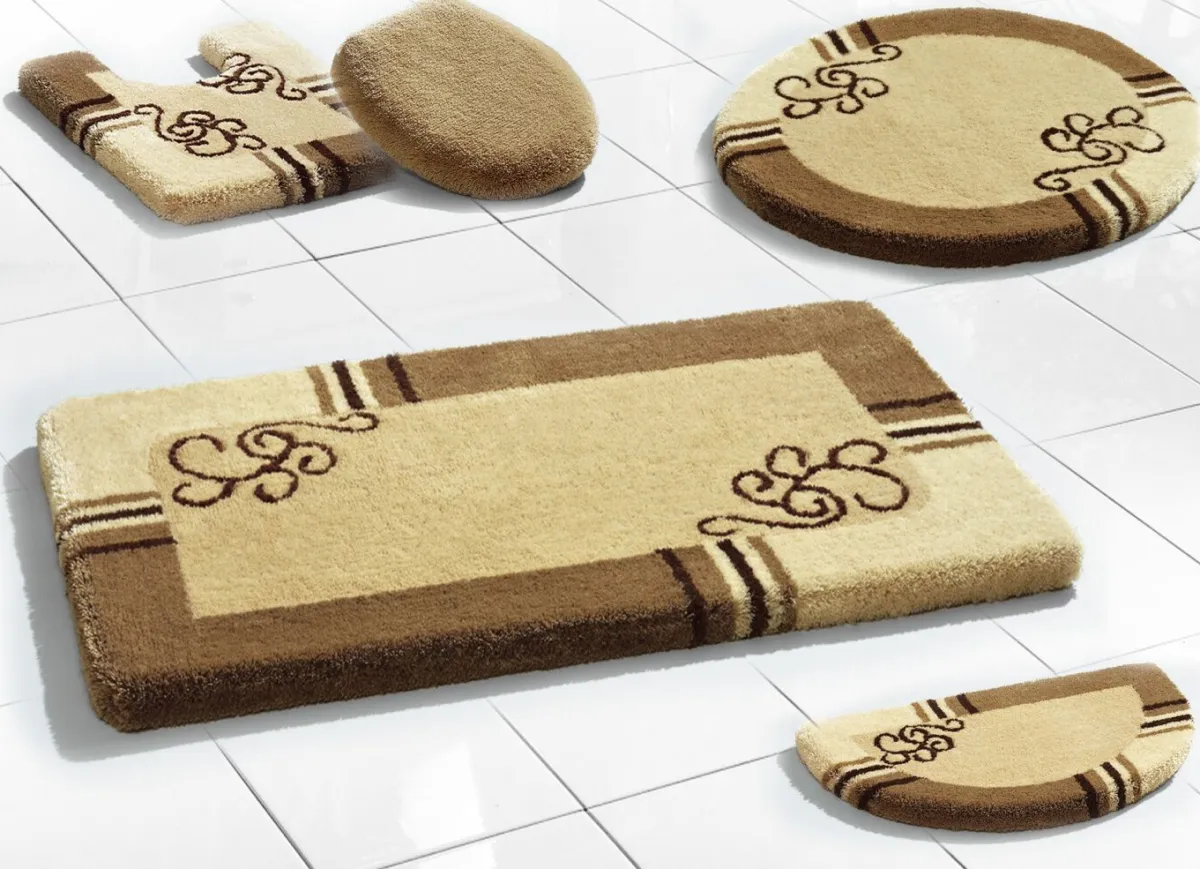 Discount BADER Badgarnitur von Kleine Wolke BRAUN