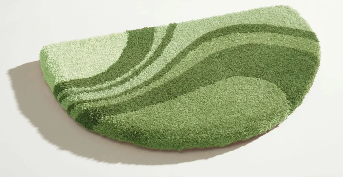 Discount KLEINE WOLKE Badgarnitur von mit rutschhemmender Rückseite GRÜN
