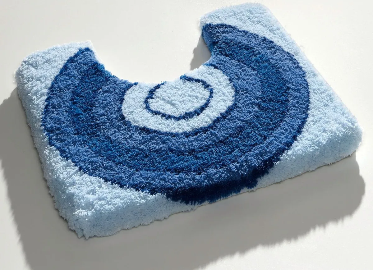 Sale KLEINE WOLKE Badgarnitur von mit rutschhemmender Rückseite BLAU