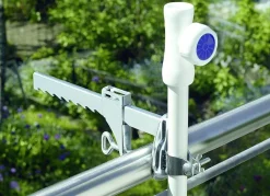 Sale BADER Balkonklammer aus verzinktem Stahl SILBER