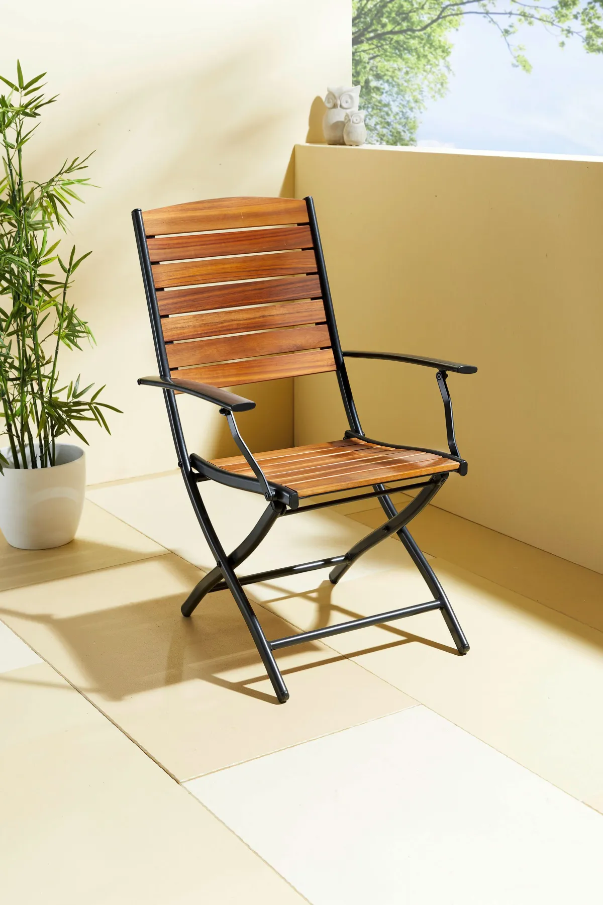 Discount BADER Balkon-Set 3-teilig "Santorin II" schwarz