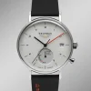 Hot BADER Bauhaus Solar-Herrenuhr Classic 2112-1