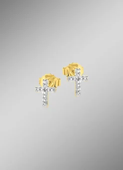 BADER Beliebte Ohrstecker mit 2 Diamanten