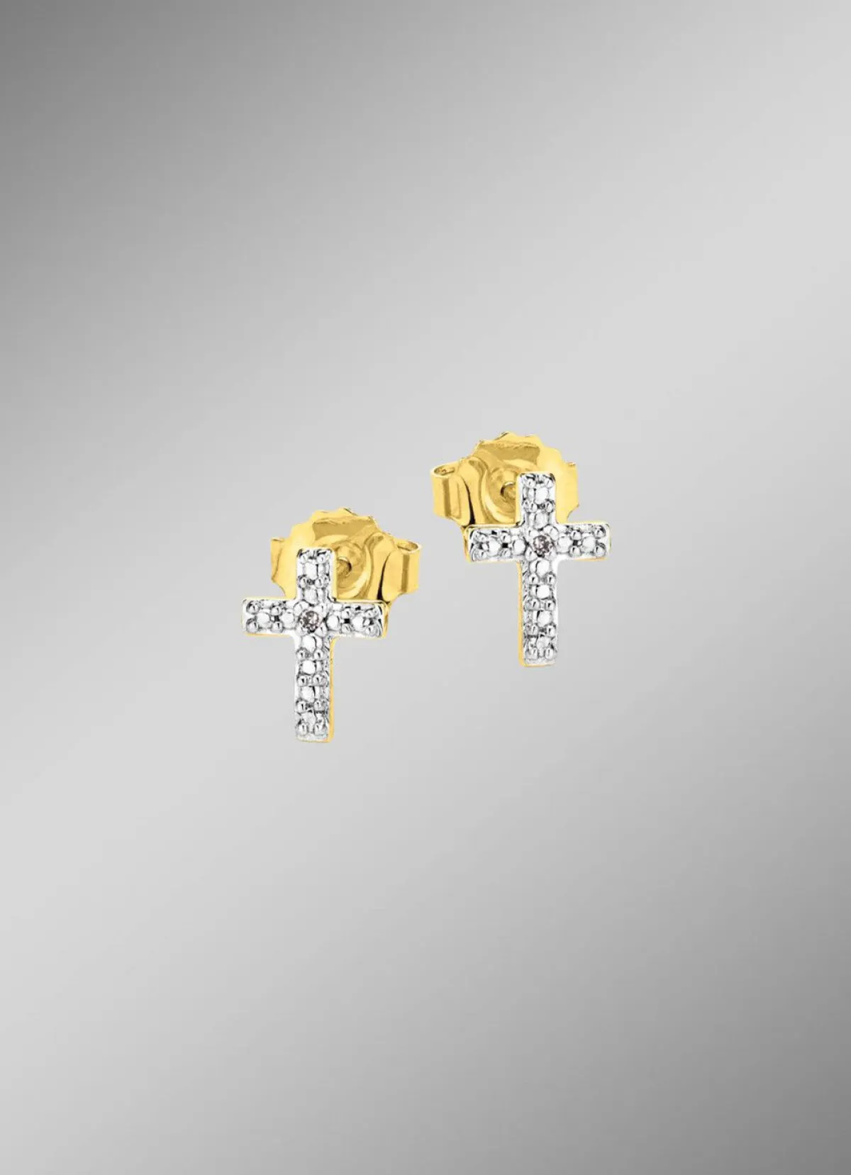 BADER Beliebte Ohrstecker mit 2 Diamanten