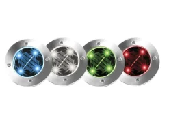 Outlet MEDIA SHOP Bell + Howell Disk-Lights SILBER
