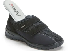 Sale BADER Bequeme Damen-Klettschuhe, Weite H, mit herausnehmbarem Fußbett SCHWARZ