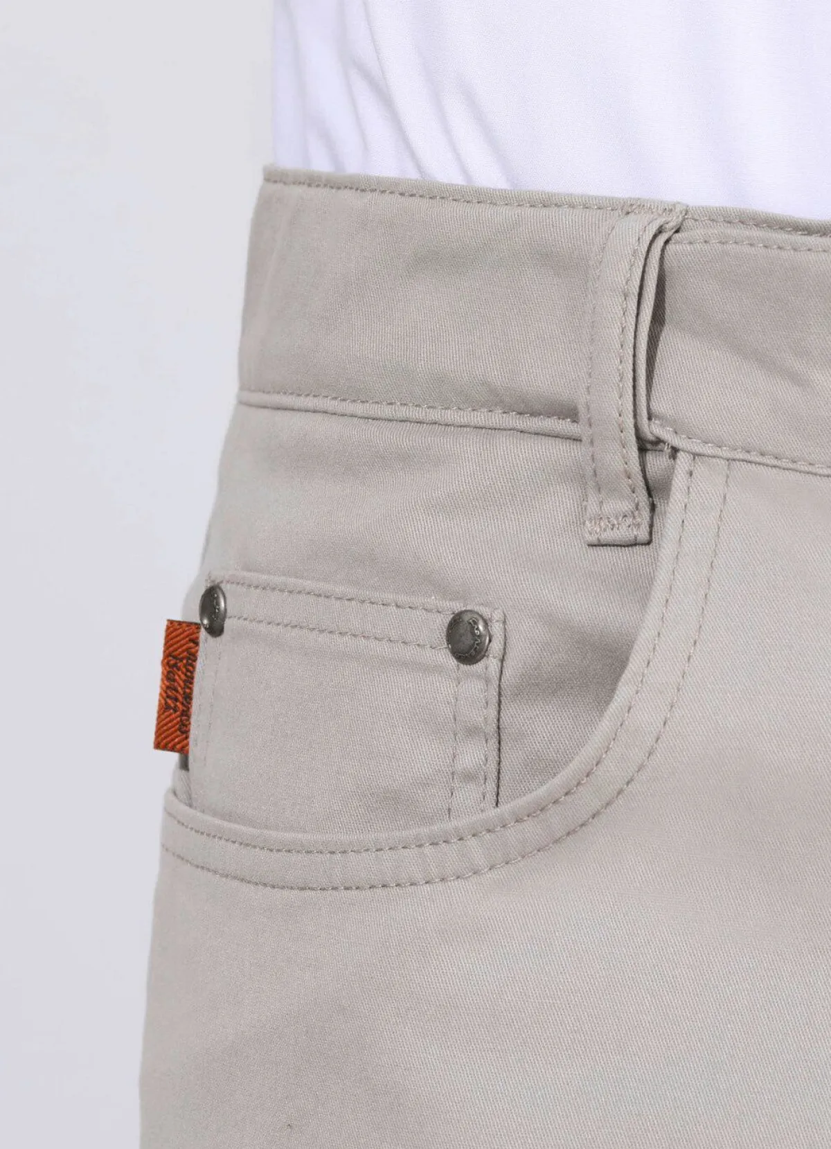 Best FRANCESCO BOTTI Bequeme ""-Hose in 4 Farben HELLGRAU
