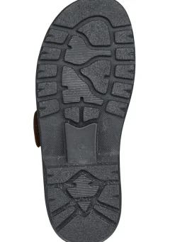 BADER Bequeme Herren-Sandalen, Weite K, mit herausnehmbarem Fußbett MOKKA