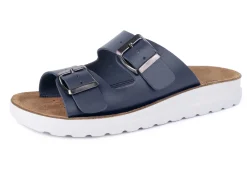 Hot DOBNIG Bequeme Pantolette blau