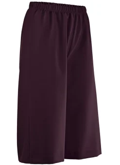 Discount KLAUS MODELLE MADE IN GERMANY Bermudas in Schlupfform AUBERGINE