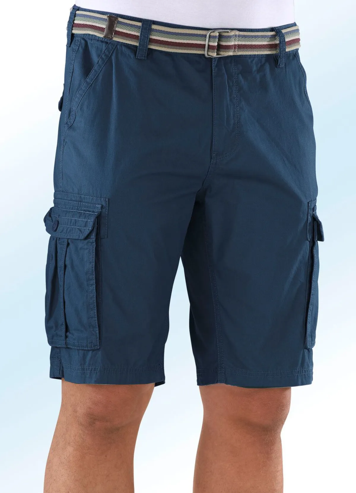 Hot BADER Bermudas mit Cargotaschen in 4 Farben MARINE