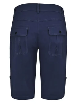 Best BADER Bermudas mit Zierriegel MARINE