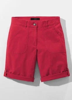 Online BADER Bermudas mit Zierriegel ROT