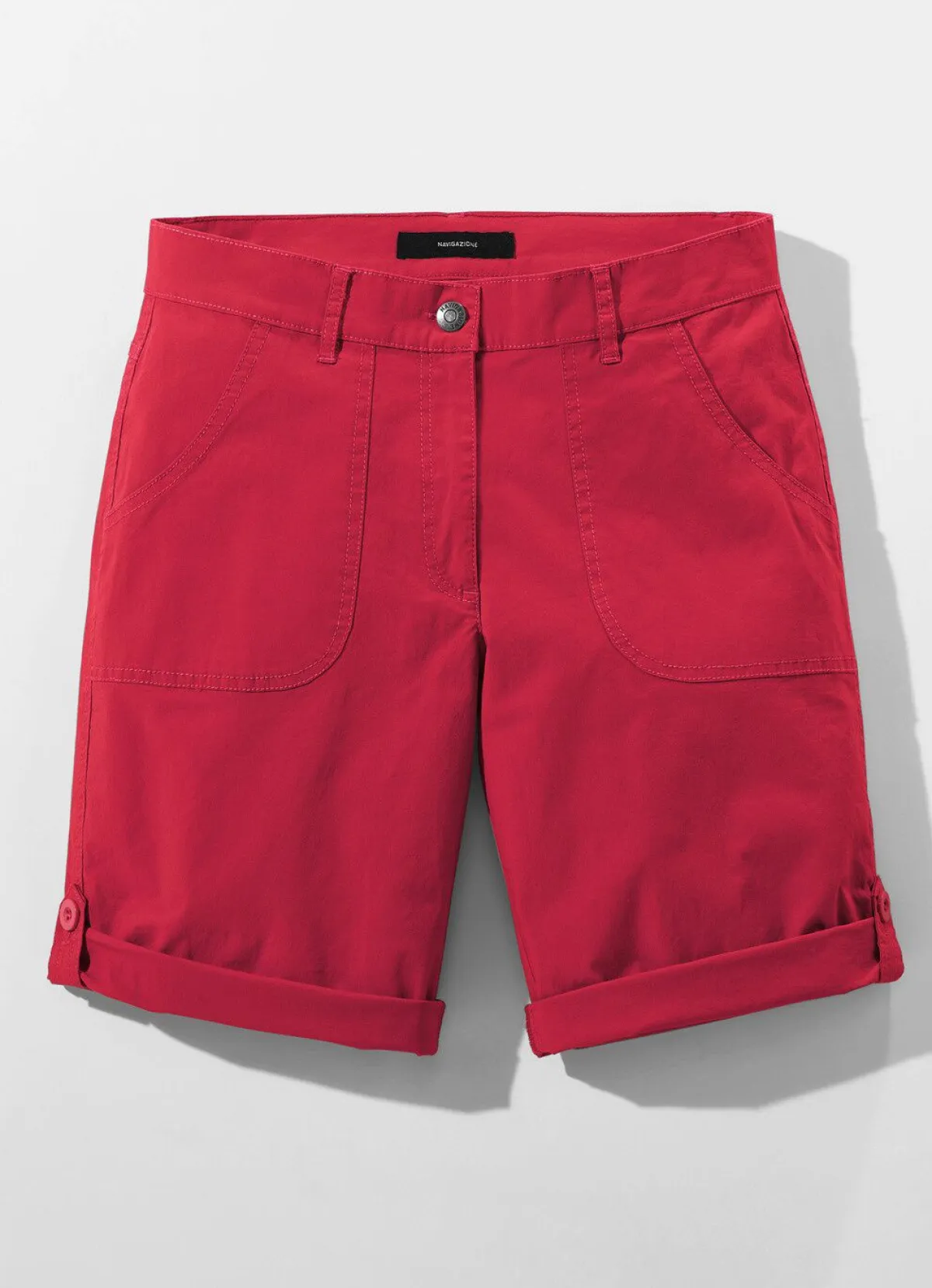 Online BADER Bermudas mit Zierriegel ROT