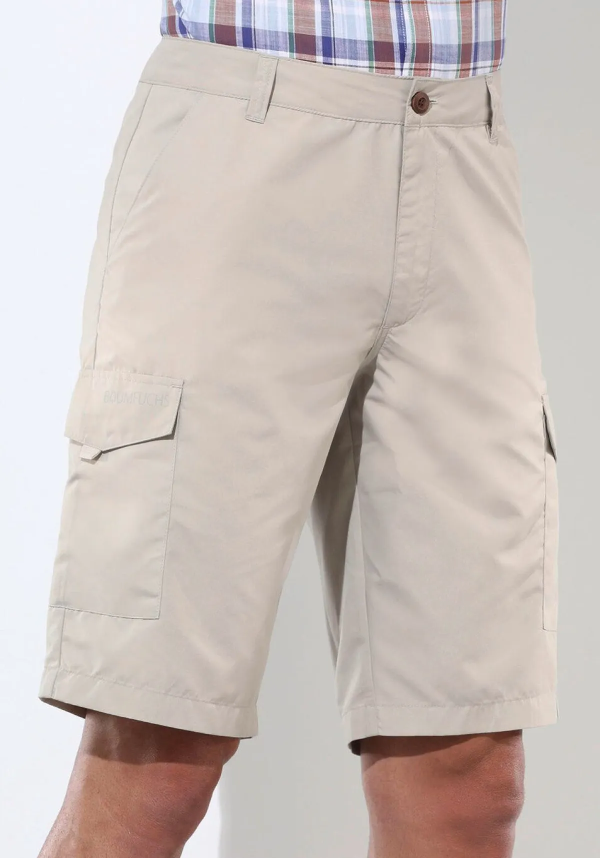 Online BADER Bermudas mit Cargotaschen in 3 Farben BEIGE