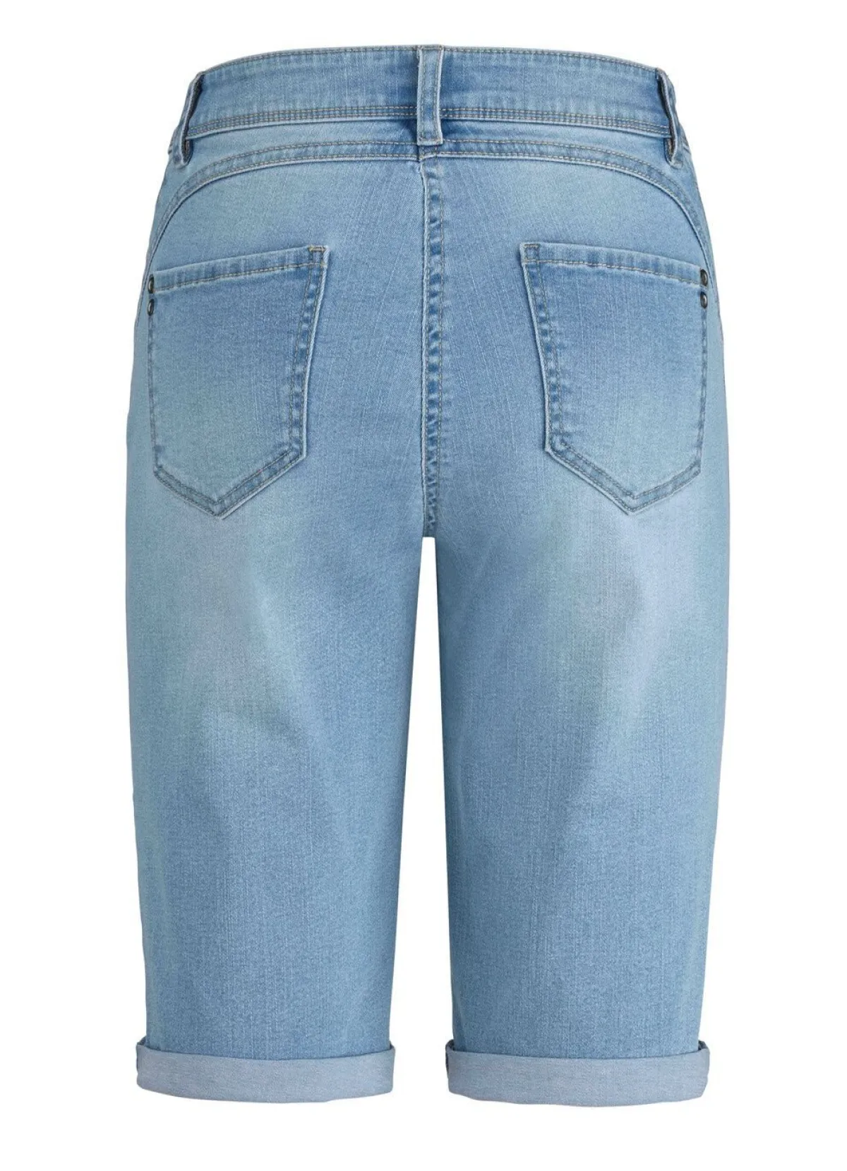 New BADER Bermudas mit Push-up-Effekt HELLBLAU