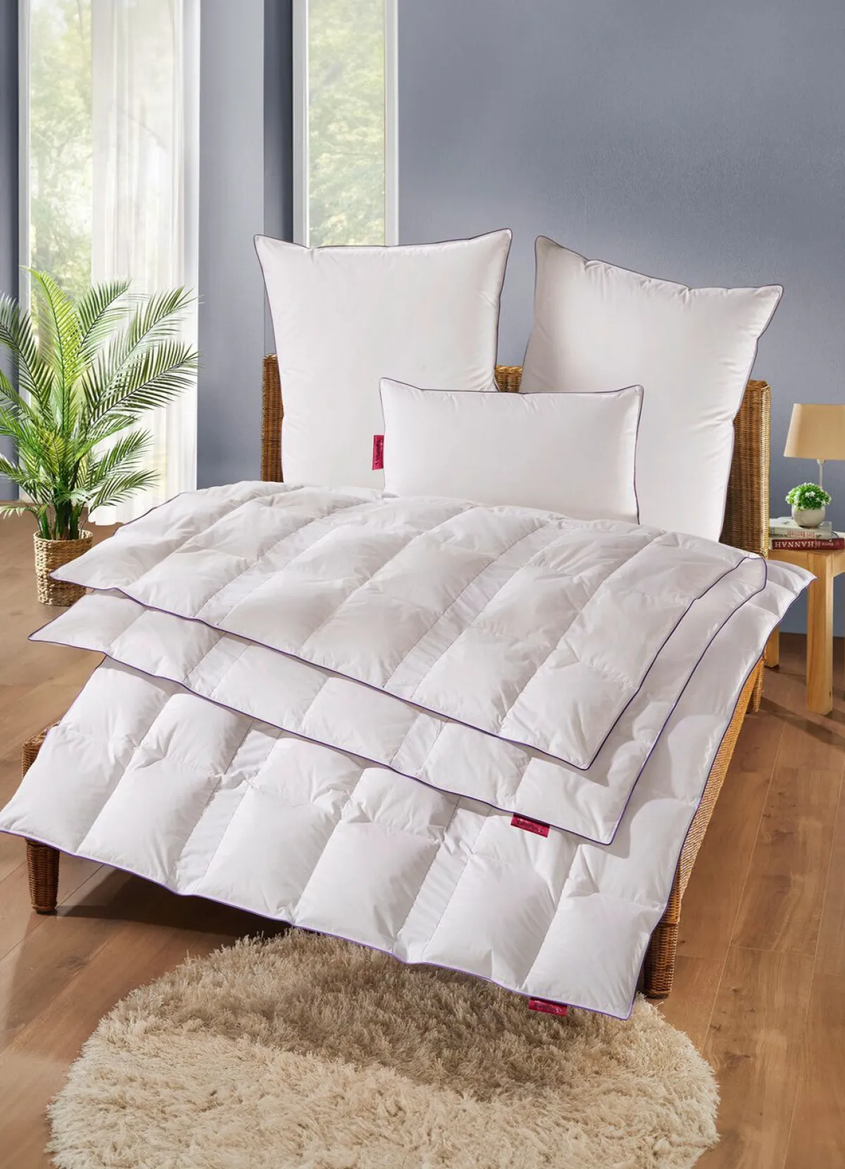 New HÄUSSLING Bettwarenprogramm Body Perfect Vario Flex.x. von Häussling WEISS
