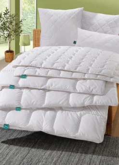Outlet fan Bettwarenprogramm von aus reinen Naturmaterialien WEISS