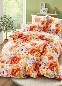 BADER Bettwäsche-Garnitur in Microfaser-Qualität MULTICOLOR
