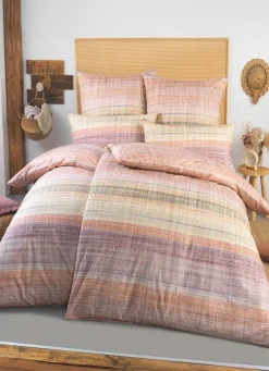 BIBERNA Bettwäsche-Garnitur in Renforcé-Qualität MULTICOLOR