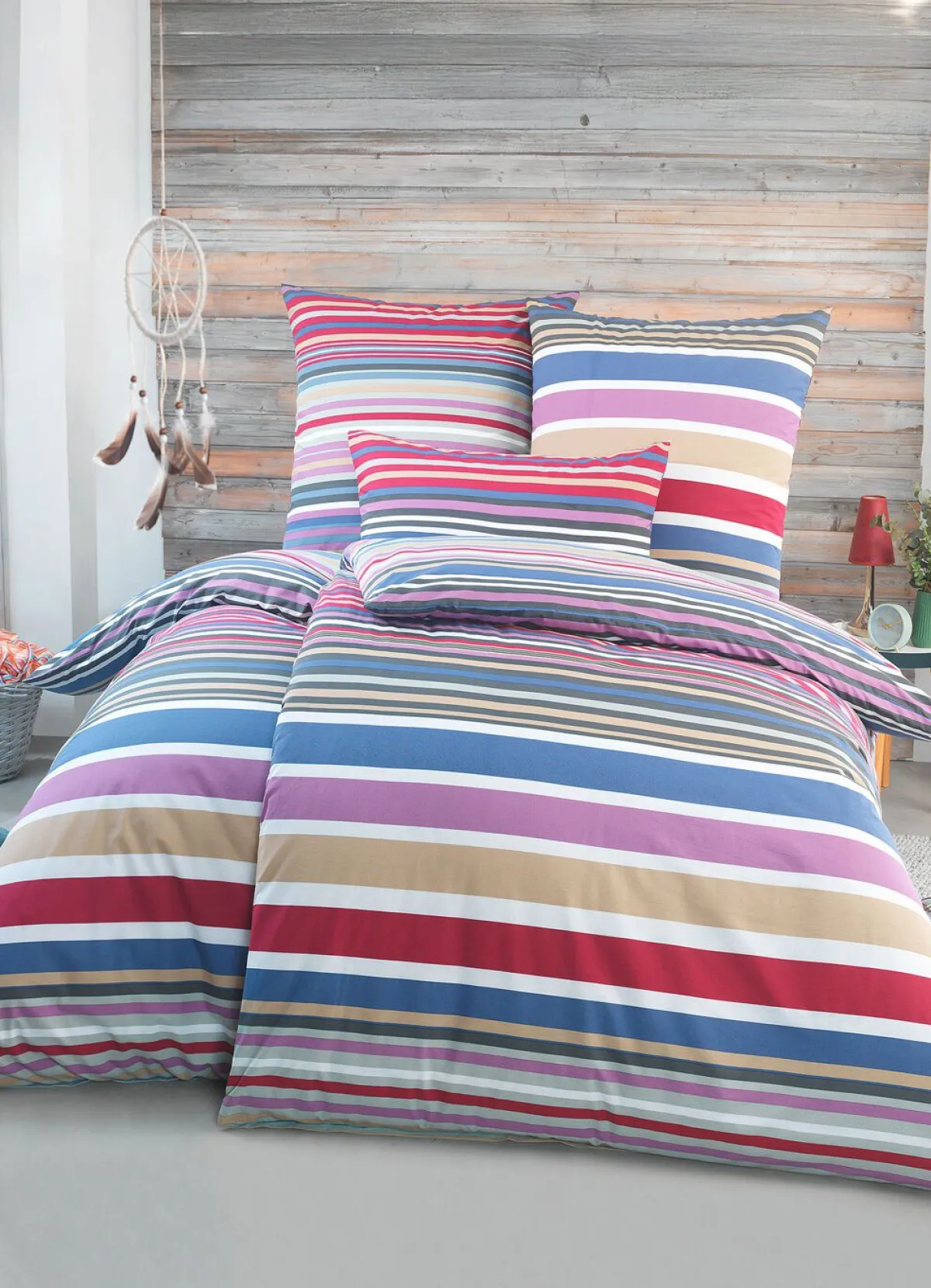 Hot BADER Bettwäsche-Garnitur in Renforcé-Qualität MULTICOLOR