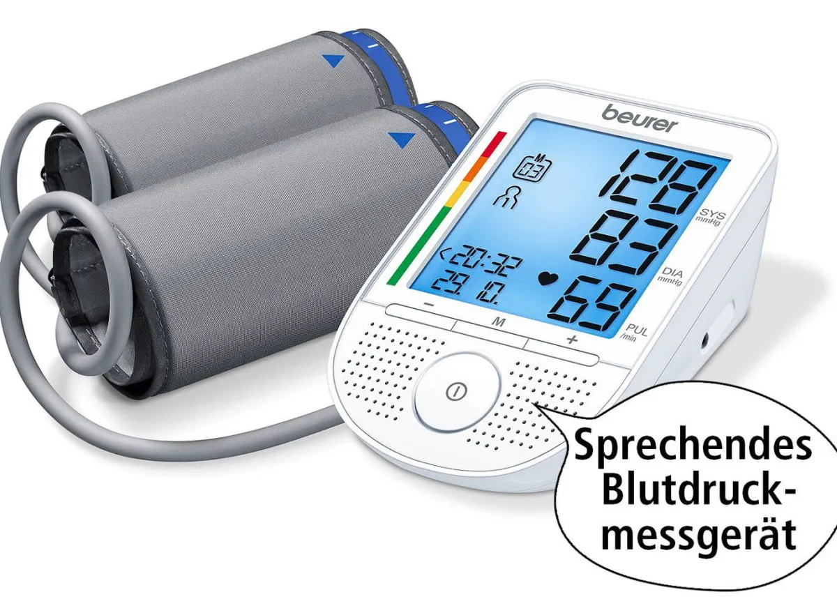 Best BEURER Oberarm-Blutdruckmessgerät BM 69 WEISS