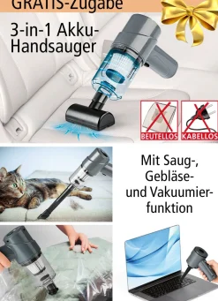 Outlet BADER Beutelloser Power-Zyklon-Staubsauger GRAU