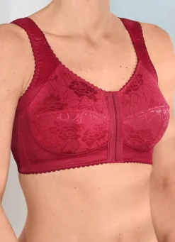 Clearance KUDRESHOV BH mit praktischem Vorderverschluss BORDEAUX