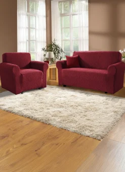 Clearance BADER Bi-elastische Stretchbezüge rot