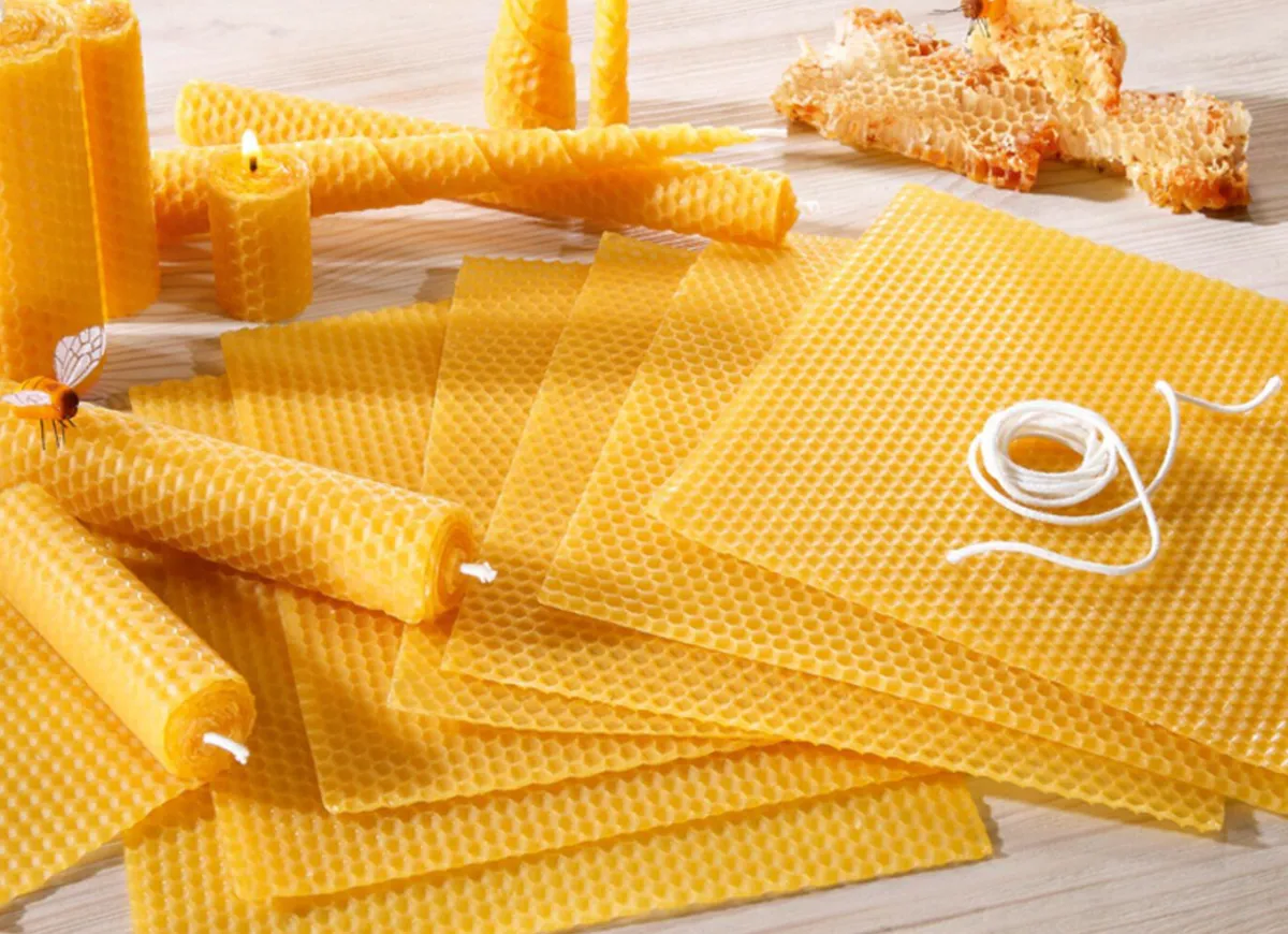 Clearance BADER Bienenwaben-Bastelset NATUR