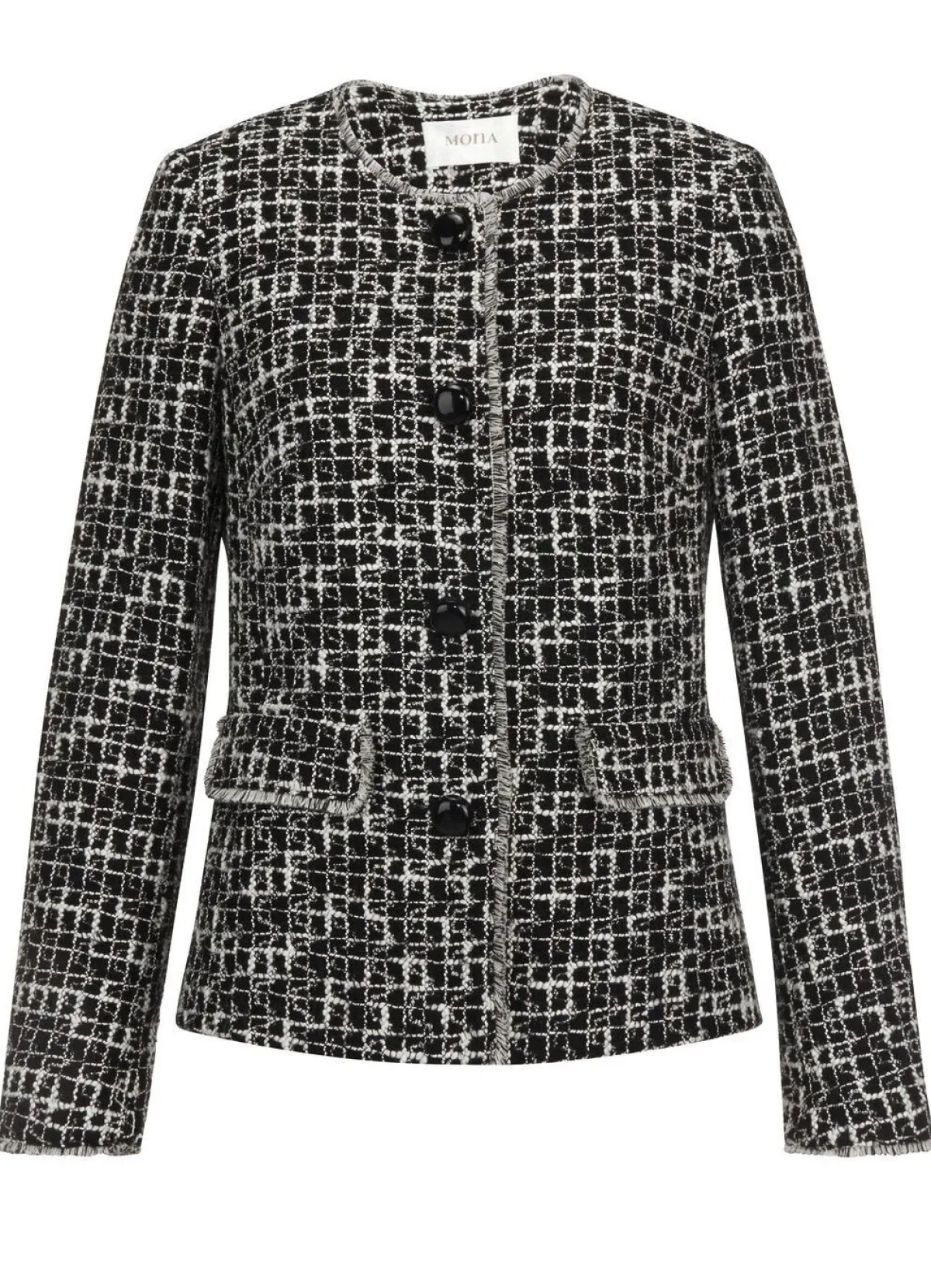 Hot BADER Blazer in Chanel-Optik SCHWARZ-WEISS