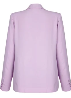 Discount BADER Blazer mit Knopfleiste FLIEDER
