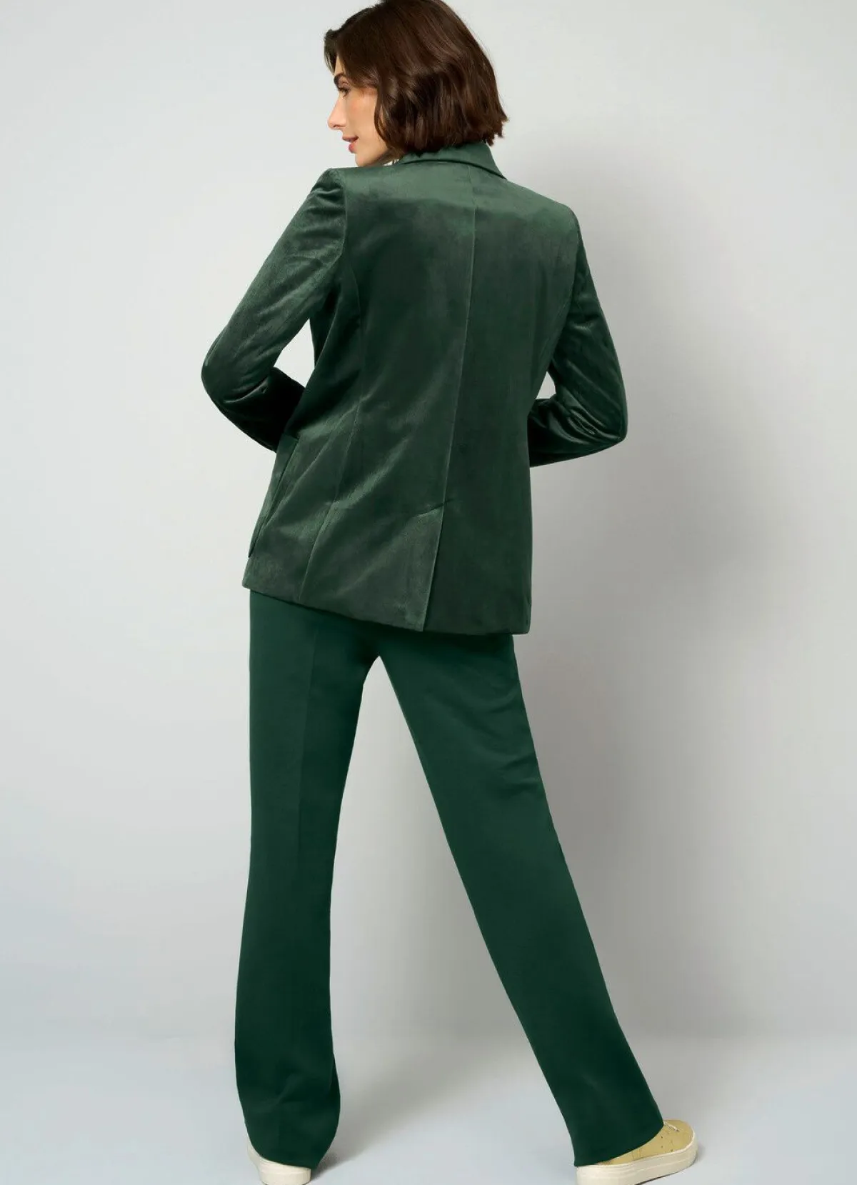 Clearance BADER Blazer mit Reverskragen TANNENGRÜN