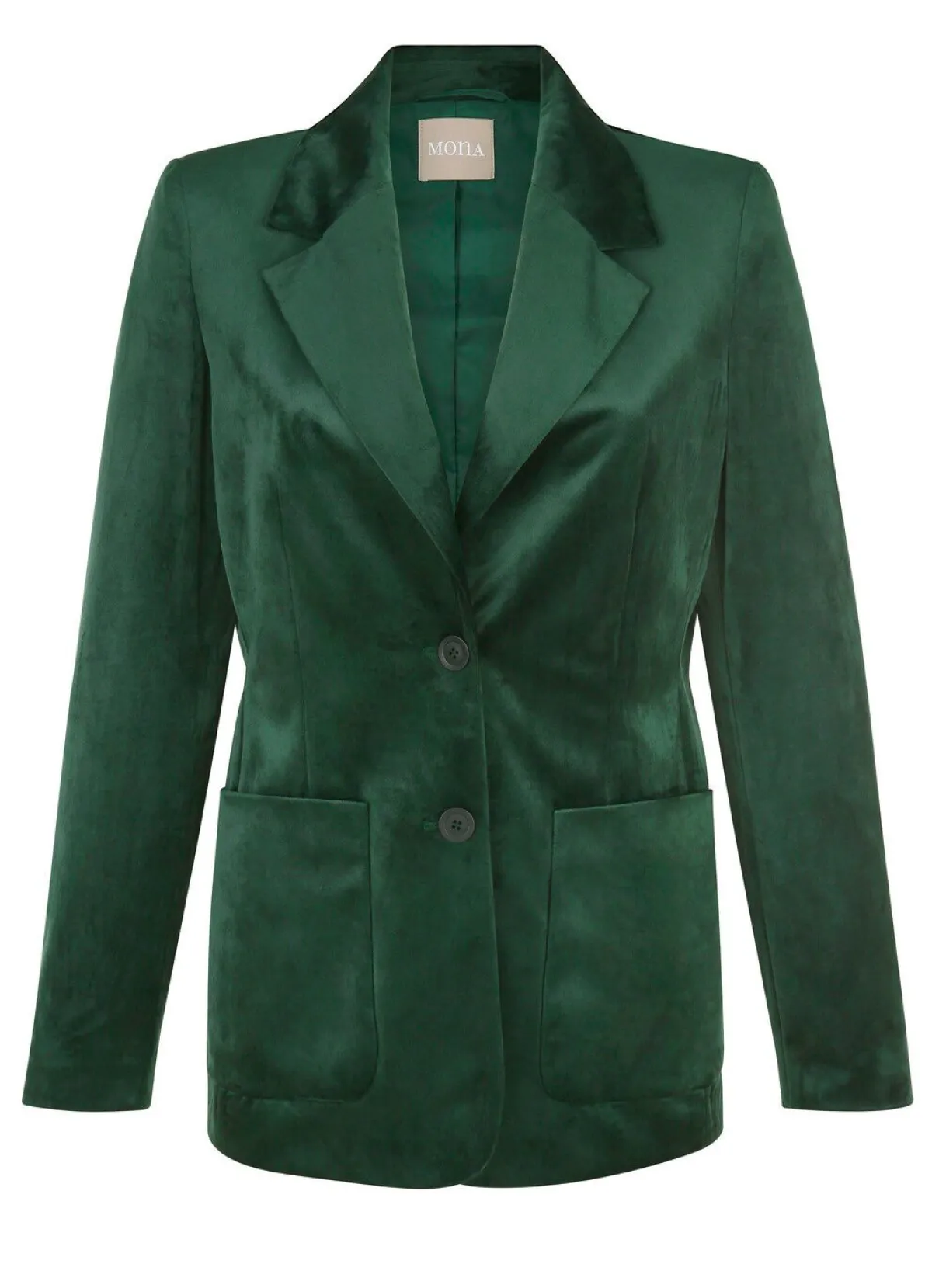 Clearance BADER Blazer mit Reverskragen TANNENGRÜN
