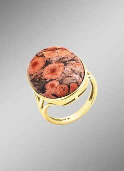 Discount BADER Blühende Eleganz – Damenring mit Flower Opal