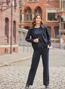 Clearance Tizia Blouson mit Reißverschlussleiste MARINE