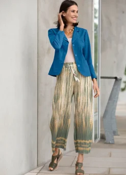 BADER Blusenjacke mit Schulterpolster ROYALBLAU