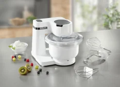 New BOSCH Küchenmaschine mit 3D-Rührsystem WEISS
