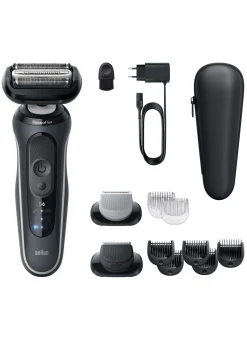 Clearance BRAUN Akku-/Netz-Rasierer 62-G1650s GRAU