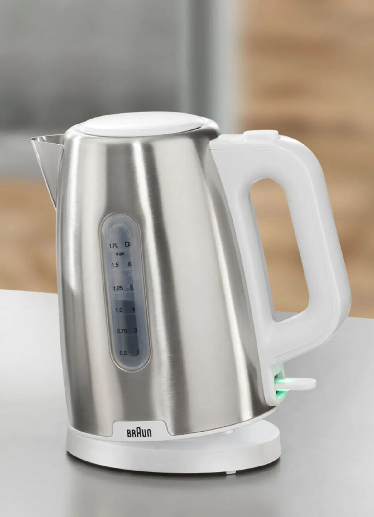 Discount BADER BRAUN Frühstücksserie PurShine aus hochwertigem Edelstahl WEISS-SILBER
