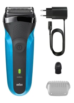 Outlet BRAUN Rasierer Series 3 310 Akku-Netz-Rasierer SCHWARZ-BLAU