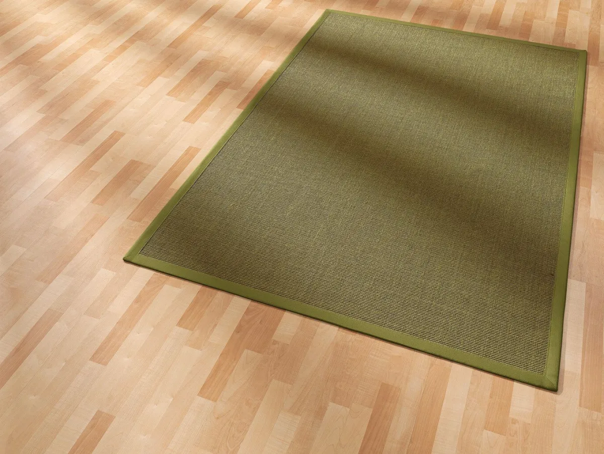 Best BADER Brücken, Galerie oder Teppiche aus echt Sisal - die reine Natur GRÜN
