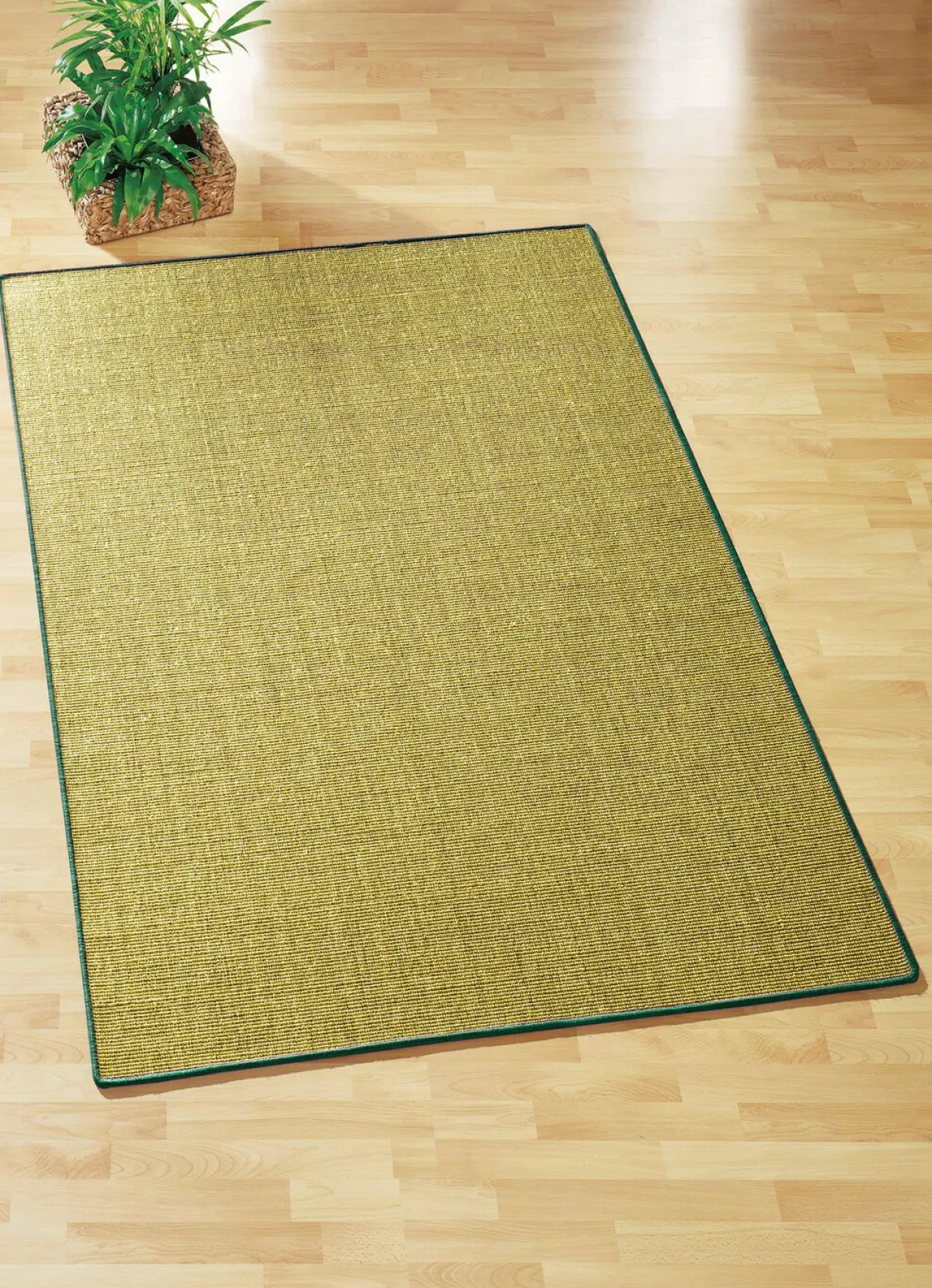 Hot BADER Brücken und Teppiche aus Sisal – die reine Natur GRÜN
