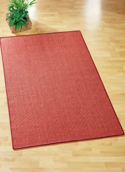 BADER Brücken und Teppiche aus Sisal – die reine Natur ROT