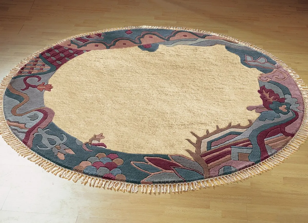 New BADER Brücken und Teppiche im Nepal-Stil BEIGE
